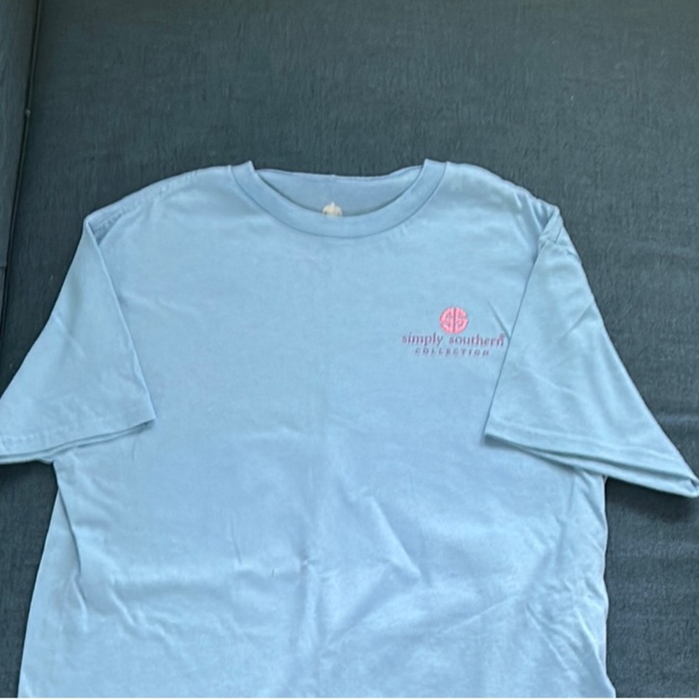 Simply Southern Blue Short Sleeve Tee